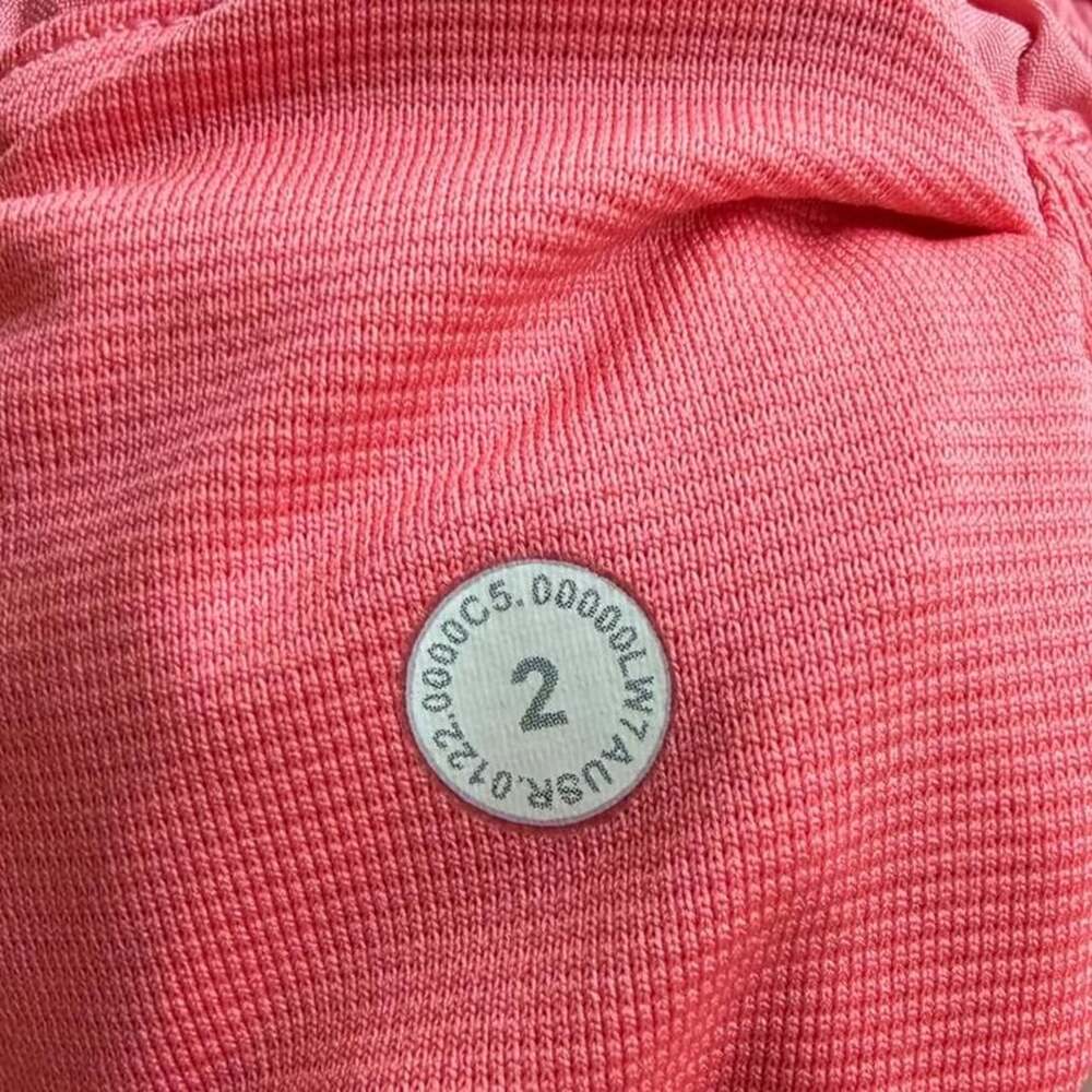 Lululemon Hotty Hot Shorts Size 2 Pink Lined Running Athletic - Picture 4 of 6